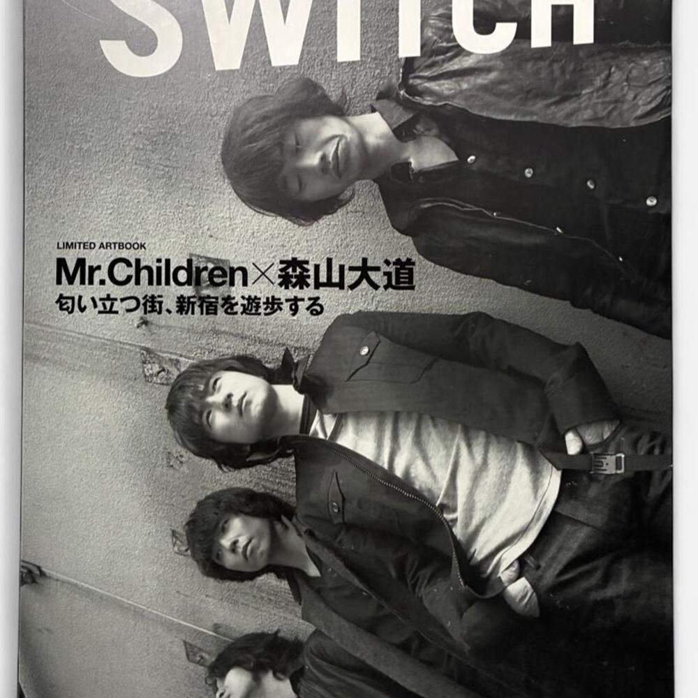 Switch Japanese Magazine Mr.Children x Daido Moriyama
